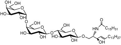 N-Hexadecanoyl-ceramide trihexoside